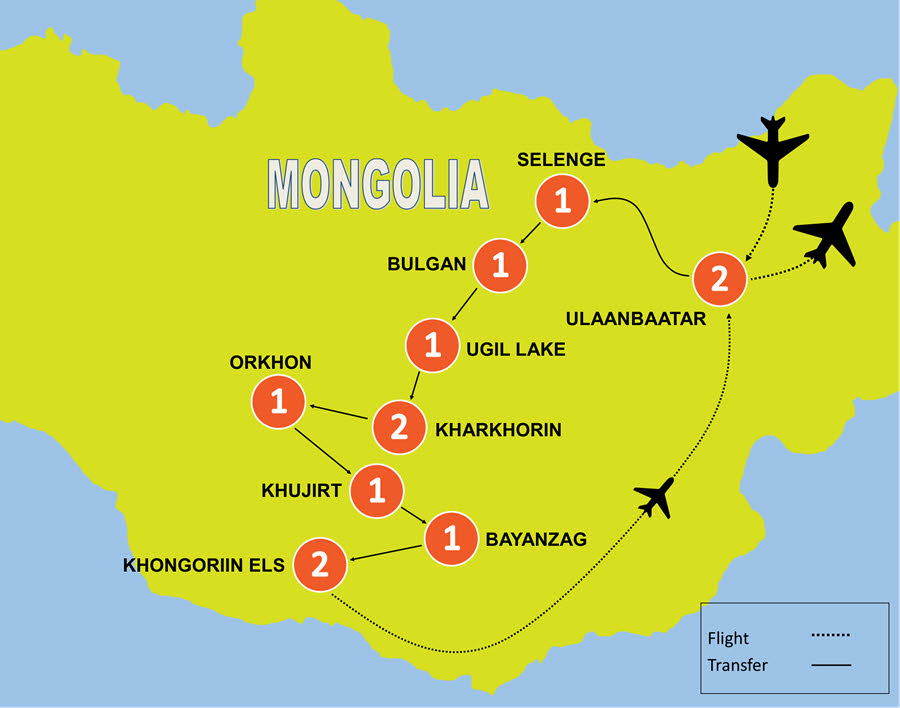 13-Day Mongolia Tour: A Land of Mystic Serene Steppes